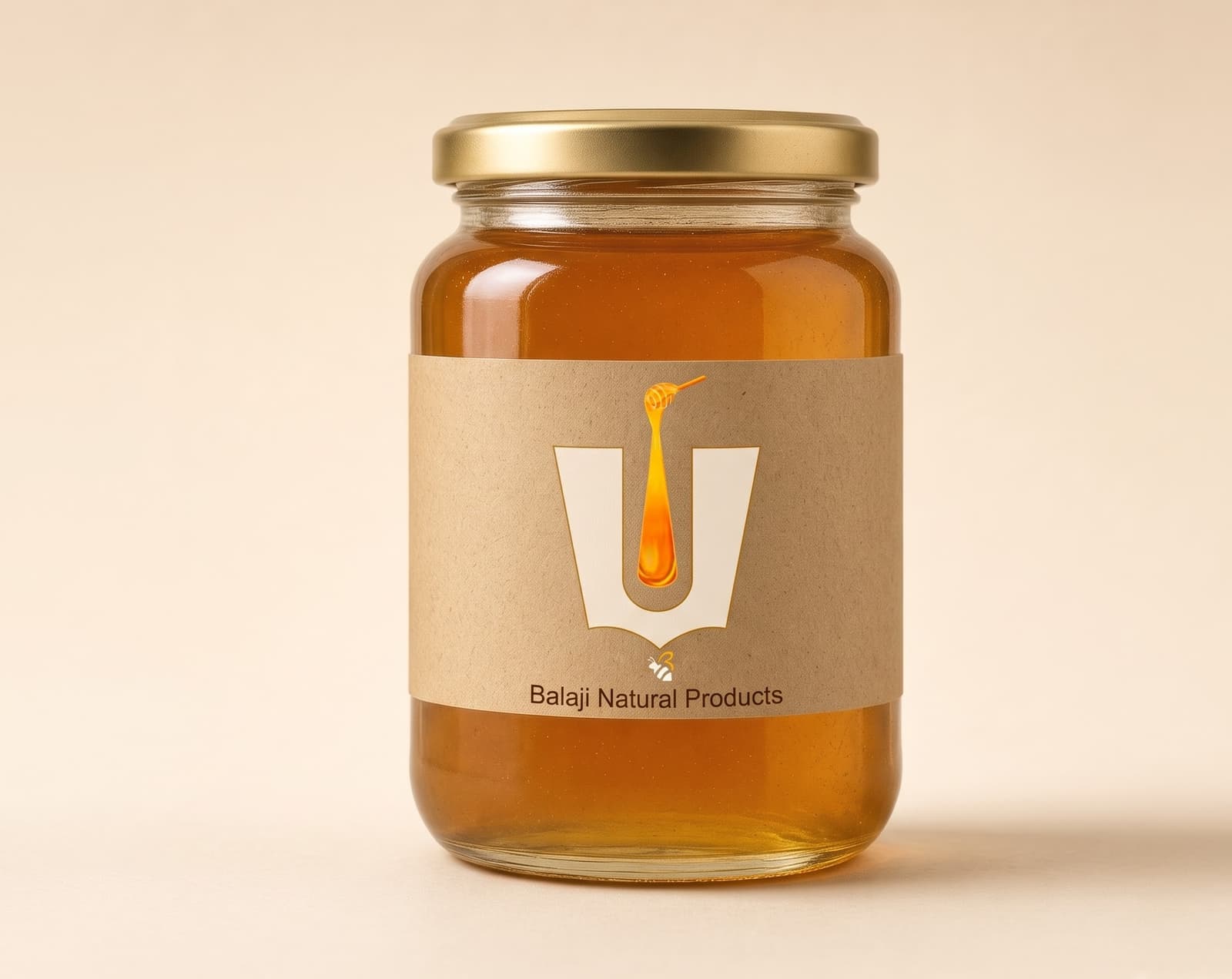 Organic Honey jar